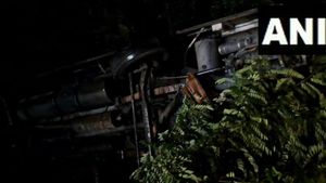 Tamil Nadu: Chennai To Coimbatore Bus Falls Into Ditch In Chengalpattu District; 1 Dead, 20 Injured