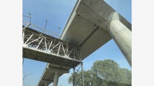 U Girders Shine, Foot Over Bridge Gone: Namma Metro Progress Puts Ramamurthy Nagar Pedestrians At Risk
