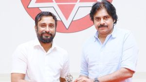 Former Cricketer Ambati Rayudu Meets Pawan Kalyan, Hints At Joining Jana Sena