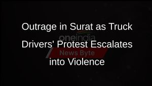 Surat Truck Drivers Protest Turns Violent, Constable Attacked