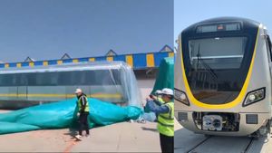 In Pics: BMRCL Unwraps China-Made Driverless Train Prototype For Namma Metro Yellow Line