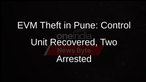 EVM Theft in Pune: Control Unit Recovered, Two Arrested