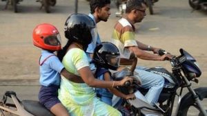 Bengaluru: Helmet Mandatory For Children Above 6 Years On Two-Wheelers