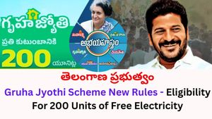 Telangana Gruha Jyothi Yojana 2024: How To Apply Online For 200 Units Free Electricity?