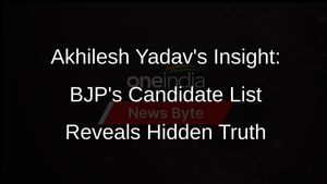 Akhilesh Yadav Says BJPs First List of Candidates Reflects Acceptance of Defeat