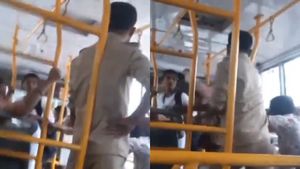 BMTC Bus Conductor Slaps Woman Passenger, Authorities Suspend Him | Viral Video