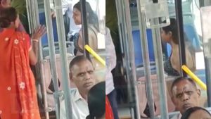 Video Of Woman In Bikini On Crowded Delhi Bus Causes Stir