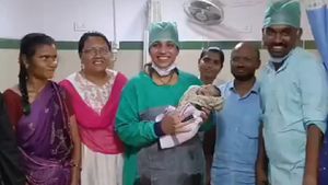 TDP Candidate Dr G Laxmi Pauses Lok Sabha Election Campaign To Perform Caesarean