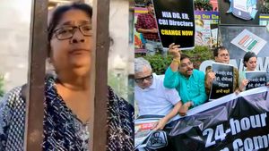 TMC Leaders Hold Overnight Dharna At Mandir Marg Police Station In Delhi