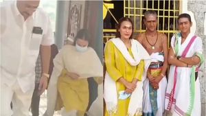 Aishwarya Rajinikanth's Spiritual Visit to Murugan Temple in Tiruttani