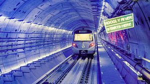 24 Lakh Passengers Travelled In Kolkata Underwater Metro In Last 2 Months