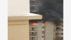 Noida Fire: Air-Conditioner Explosion Causes Massive Fire At A High-Rise Society