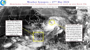 Tamil Nadu Weather Update: Chennai Temperature Shoots Above 40°C After Recent Rains