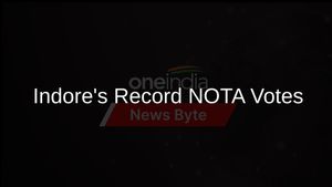 Indore Scripts Electoral History with Record NOTA Votes and BJP's Massive Win