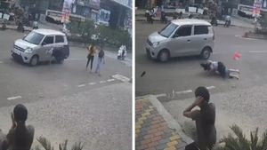 Woman Thrown Several Feet By Speeding Car In Maharashtra, Disturbing Footage Goes Viral