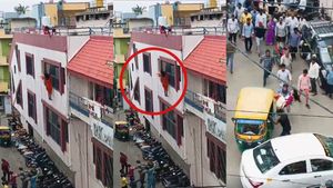 Bengaluru Woman Accidentally Steps On Soap, Falls From Terrace, Disturbing Footage Goes Viral