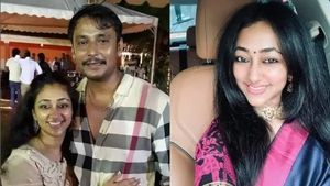 Kannada Actor Darshan’s Wife Vijayalakshmi Meets Deputy CM Shivakumar