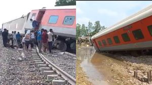 See It Here: First Video Of Dibrugarh Express Train Accident In UP's Gonda | WATCH