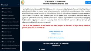 Tamil Nadu Engineering Admission 2024: Rank List Out; Where To Check TNEA Results