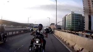 Bengaluru Flyover Accident: Car Overturns While Yielding To Ambulance; Viral Video Shows The Scene | Watch