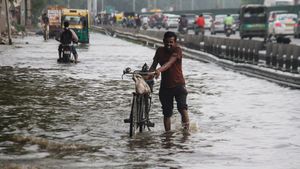 Delhi-NCR Inundated: Heavy Rain Causes Waterlogging, Wall Collapse Injures 2