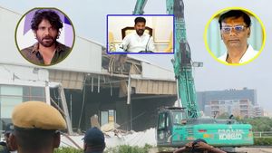 Nagarjuna’s Convention Center Demolished For Encroaching On Hyderabad Lake