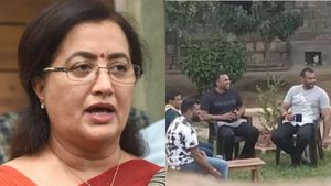 This Is Normal In Jail: Sumalatha On Leaked Darshan's Smoking Pic In Jail