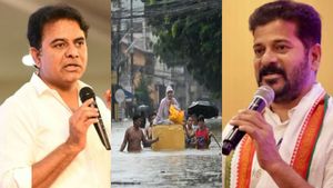 Telangana Floods: BRS' KTR Slams Revanth Reddy With A 