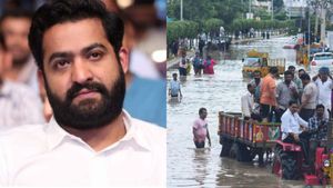 Jr NTR Announces To Donate Rs 1 Crore For Andhra Pradesh And Telangana Flood Victims