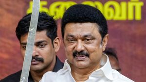 TN CM Stalin Condemns Hindi Month Valedictory Event, DMK Student Wing Stages Protest