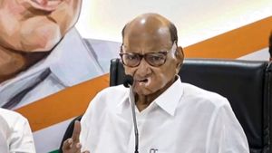 Sharad Pawar Slams Ajit's NCP of Breaking Party 'Solely For Power', Terms It 'Inappropriate'