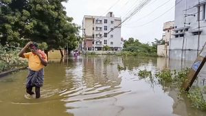 Heavy Rains Hit Chennai: Schools Closed, Work-From-Home Advisory In Effect
