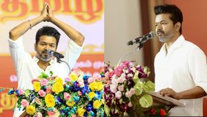 Vijay's Debut Political Rally In Tamil Nadu Draws Huge Crowd Despite Sweltering Heat