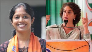 Wayanad Lok Sabha Bypoll: Priyanka Gandhi To Face BJP's Navya Haridas