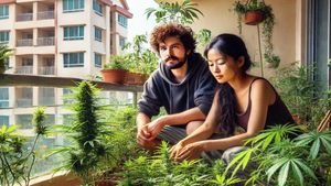 Bengaluru Couple’s 'Weed' Balcony Décor Leads to Arrest After Social Media Buzz