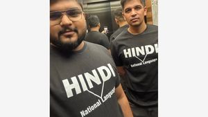 X User Shares Pic Of 'Hindi, National Language' T-Shirt, Calls It 'Perfect For Bangalore Trip'; Users React