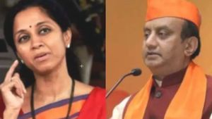 BJP and Supriya Sule Clash Over 'Crypto Funds for Polls' Allegations