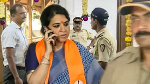 Shiv Sena's Shaina NC Holding Strong Position In Muslim-Dominated Mumbadevi Seat