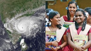 Tamil Nadu: Holiday For Schools In 5 Dists As IMD Issues Heavy Rain Alert