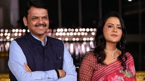 Who Is Amruta Fadnavis? Check Out Her Net Worth & Find Out About Her Love Story With Devendra Fadnavis