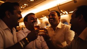 Air India Express' Surat-Bangkok Debut Flight Runs Dry Mid-Air As Passengers Gulp Down Alcohol Worth ₹1.8 Lakh