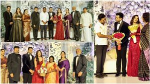 Kalidas Jayaram's Wedding Reception: From Udhayanidhi To Annamalai, Leading TN Politicians Attend [Pics]