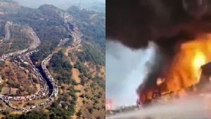 Mumbai-Pune Highway News: Fire And Traffic Jam Strike On Expressway, Authorities Take Action To Clear Roads