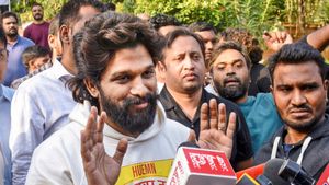 Allu Arjun Calls Himself 'Law-Abiding Citizen' After Stepping Out of Jail, Apologises for Stampede Incident