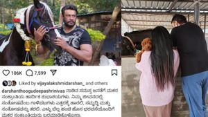 Darshan's First Instagram Post: Kannada Actor Celebrates Sankranti With Wife After Legal Battles