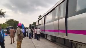 Namma Metro Purple Line: New CRRC Prototype Train To Help Tackle Overcrowding