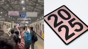 Watch | Mumbai Viral Video: Local Trains Honk In Unison To Ring In The New Year At CSMT Station