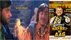 Delhi Election: Bollywood-Inspired Poster War Heats Up Between AAP, BJP In Run-Up To High-Stakes Poll Battle