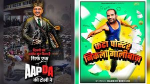 BJP Vs AAP: Poster War Intensifies Ahead Of Delhi Assembly Elections