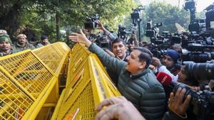 Sheesh Mahal Row: AAP's Saurabh Bharadwaj, Sanjay Singh Stopped From Entering Delhi CM Bungalow